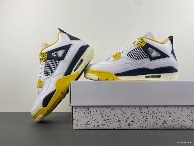 Rep Vivid Sulfur Air Jordan 4 WNNS AQ9129-101 0821